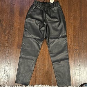 Ramy brook leather pants. brand new